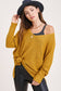 Mustard Spring Sweater