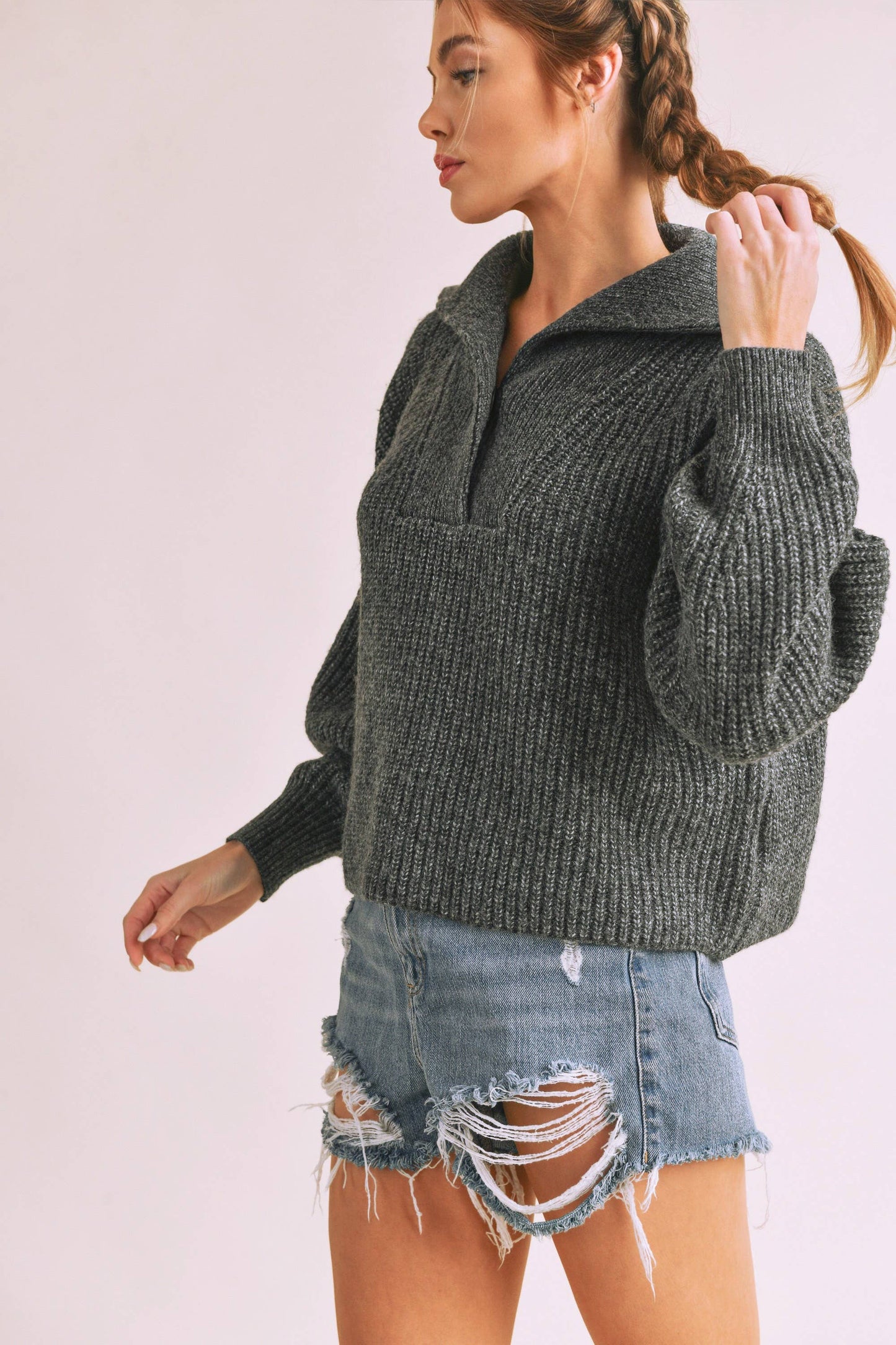 Hanna Henley Sweater