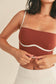 Cinnamon Sculpting Bra Tank