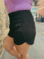 Windbreaker Running Shorts - Black