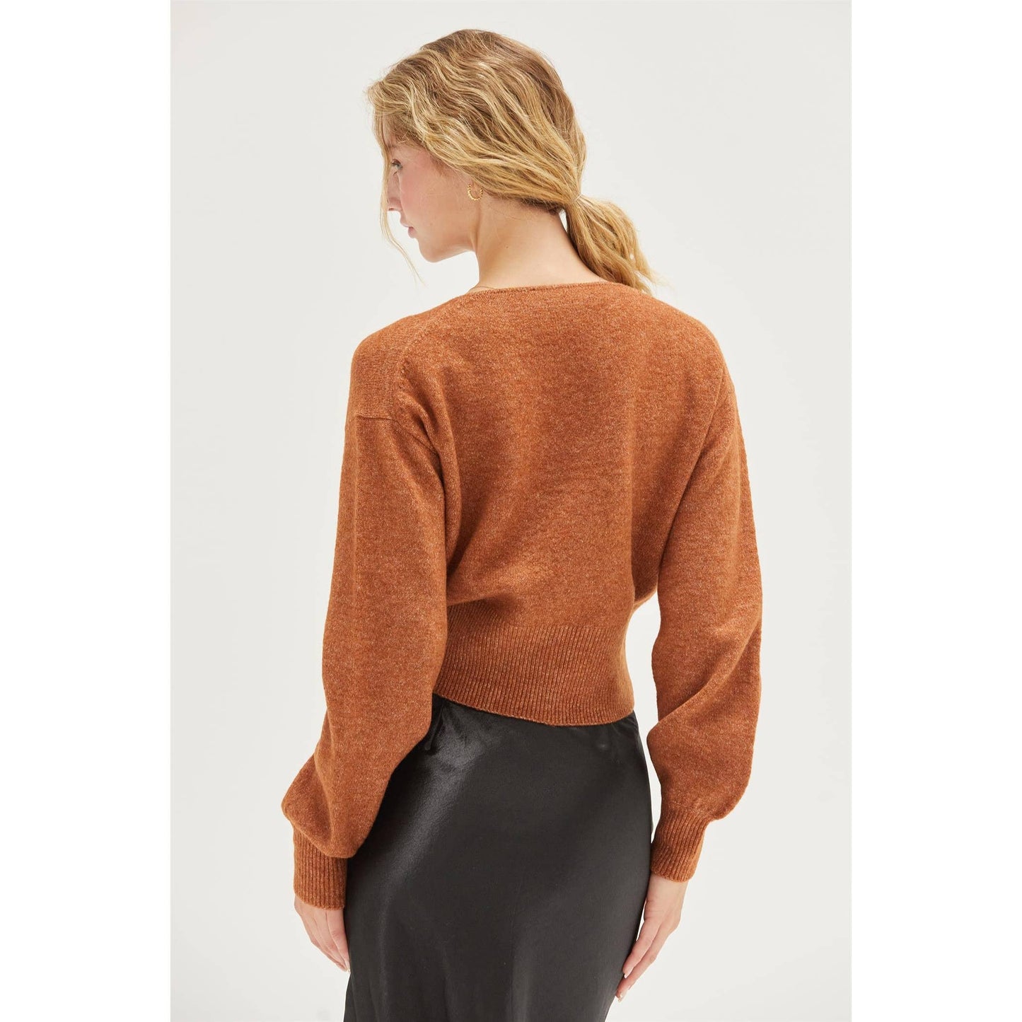 Cinnamon Wrap Sweater