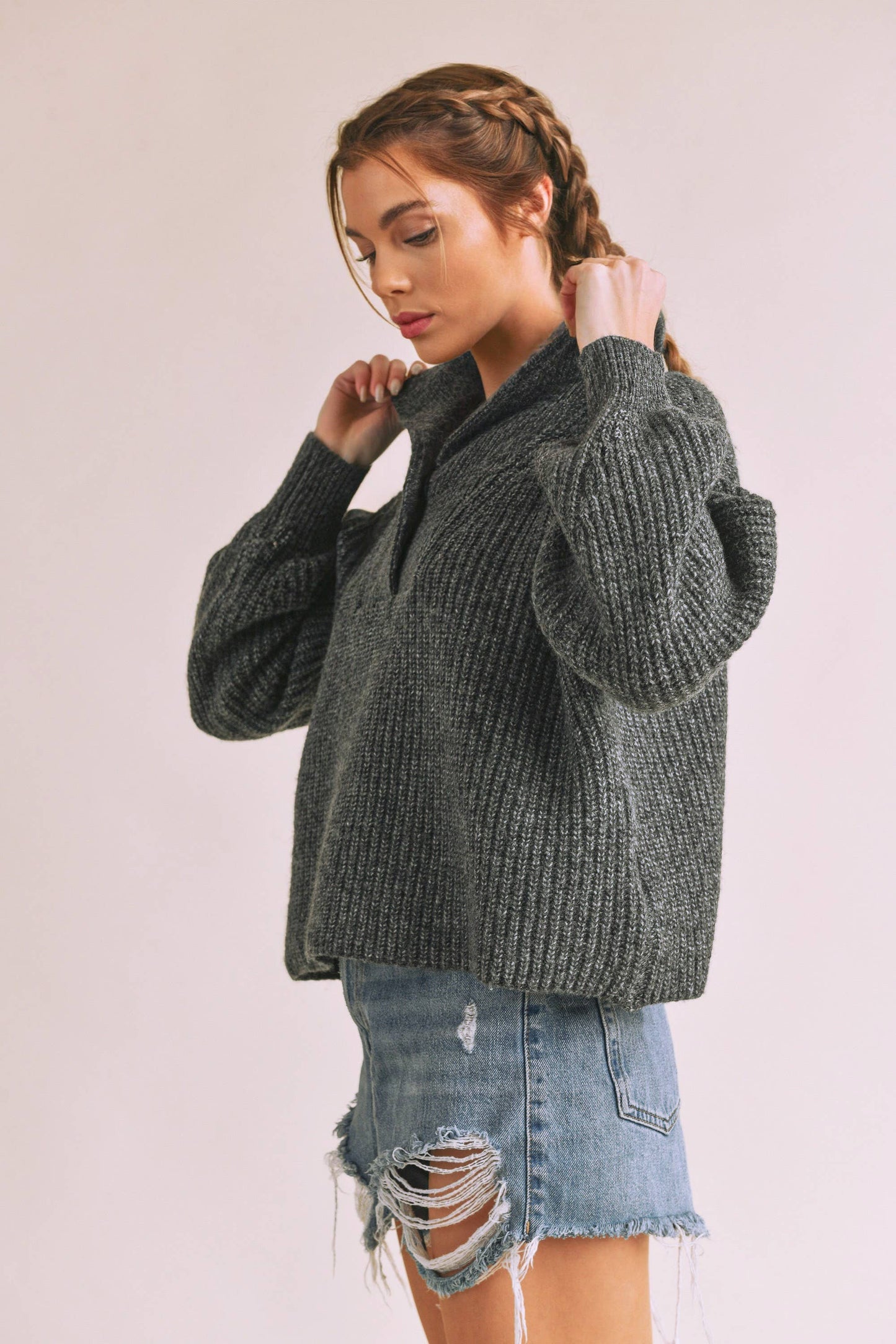 Hanna Henley Sweater