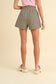 Checkerboard Knit Shorts - Mocha